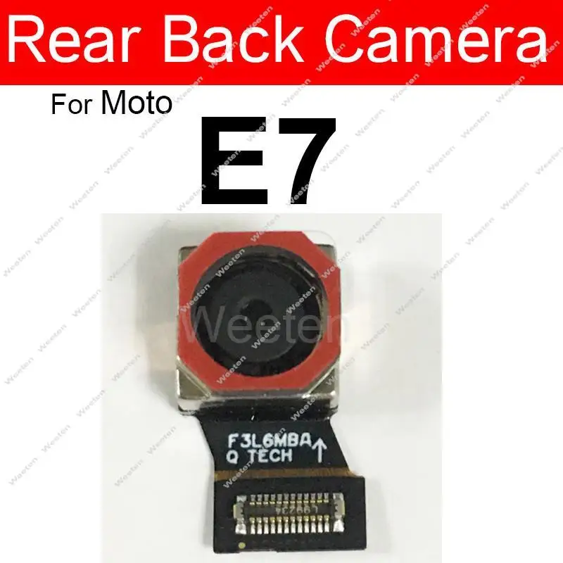 Задняя Фронтальная селфи-камера для Motorola MOTO E7 E7Plus E7 Power E7i Power Части модуля задней фронтальной камеры Изображение 1
