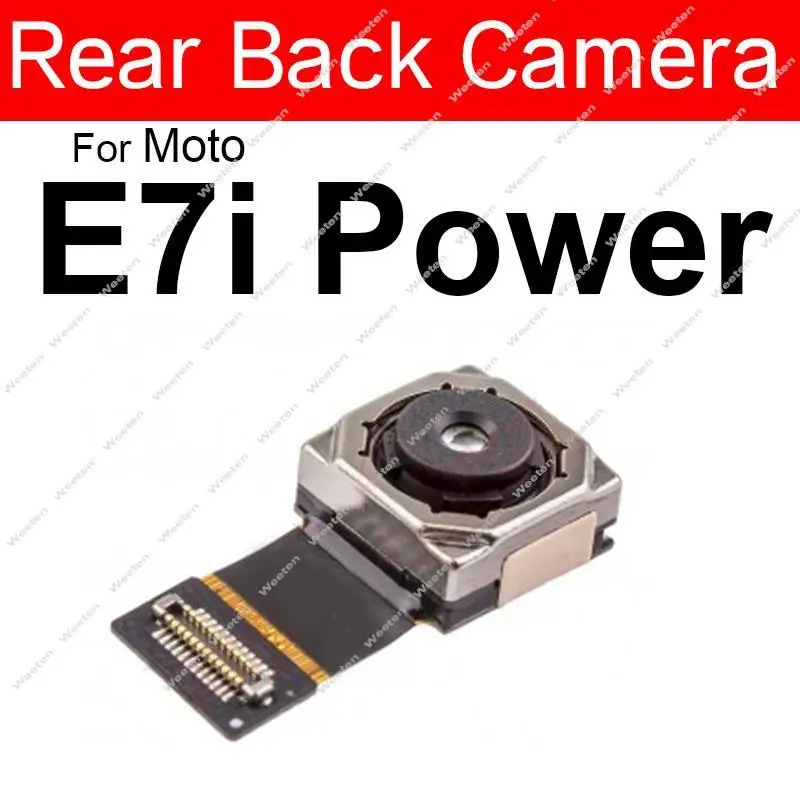 Задняя Фронтальная селфи-камера для Motorola MOTO E7 E7Plus E7 Power E7i Power Части модуля задней фронтальной камеры Изображение 4