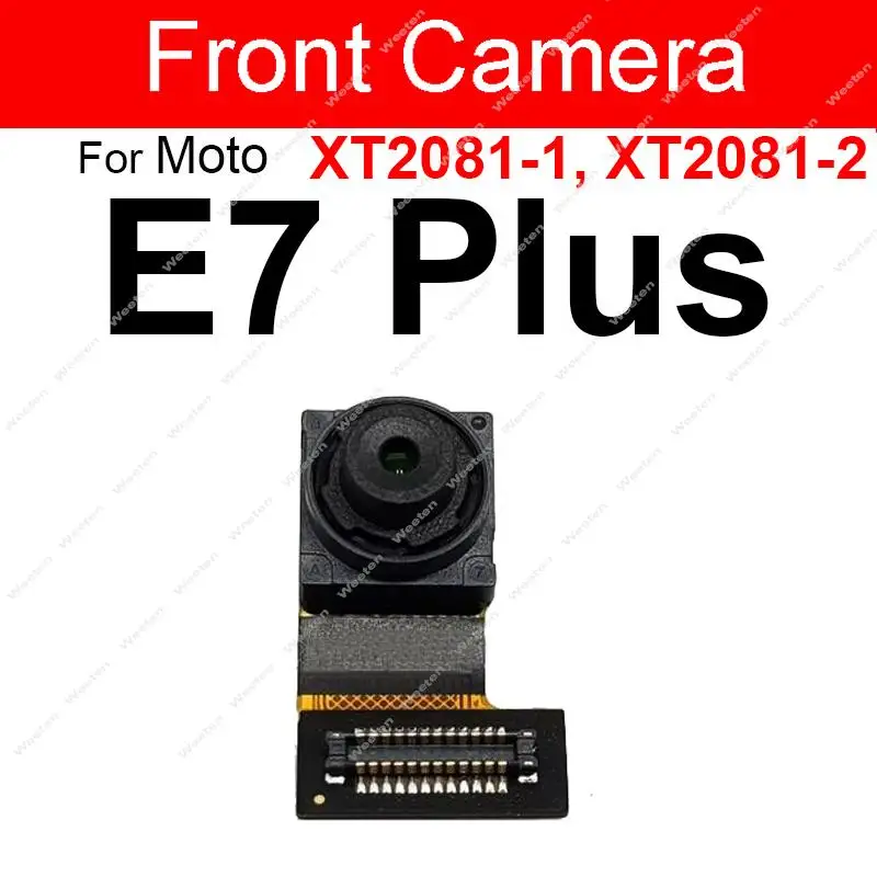 Задняя Фронтальная селфи-камера для Motorola MOTO E7 E7Plus E7 Power E7i Power Части модуля задней фронтальной камеры Изображение 5