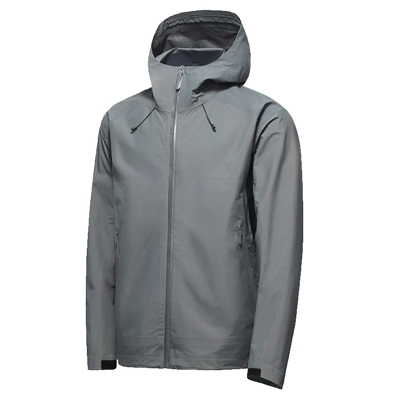 Качественная Брендовая Дизайнерская Мужская Тактическая куртка Hard Shell, осенняя, на молнии, водонепроницаемая, с капюшоном, для пеших прогулок, Сафари, пальто Изображение 1