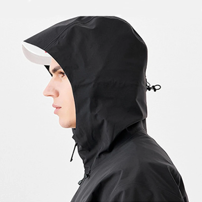 Качественная Брендовая Дизайнерская Мужская Тактическая куртка Hard Shell, осенняя, на молнии, водонепроницаемая, с капюшоном, для пеших прогулок, Сафари, пальто Изображение 3