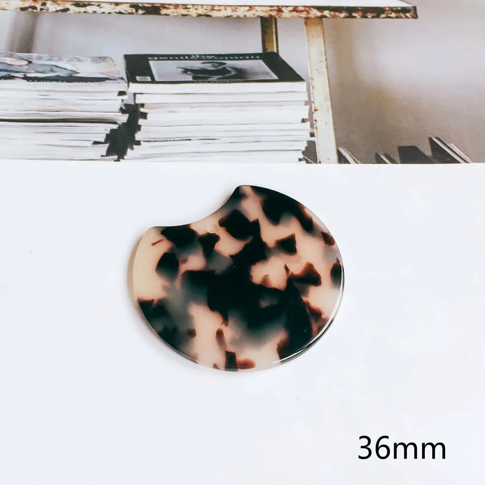 Круглая форма, полимерные бусины с уксусной кислотой, материал 