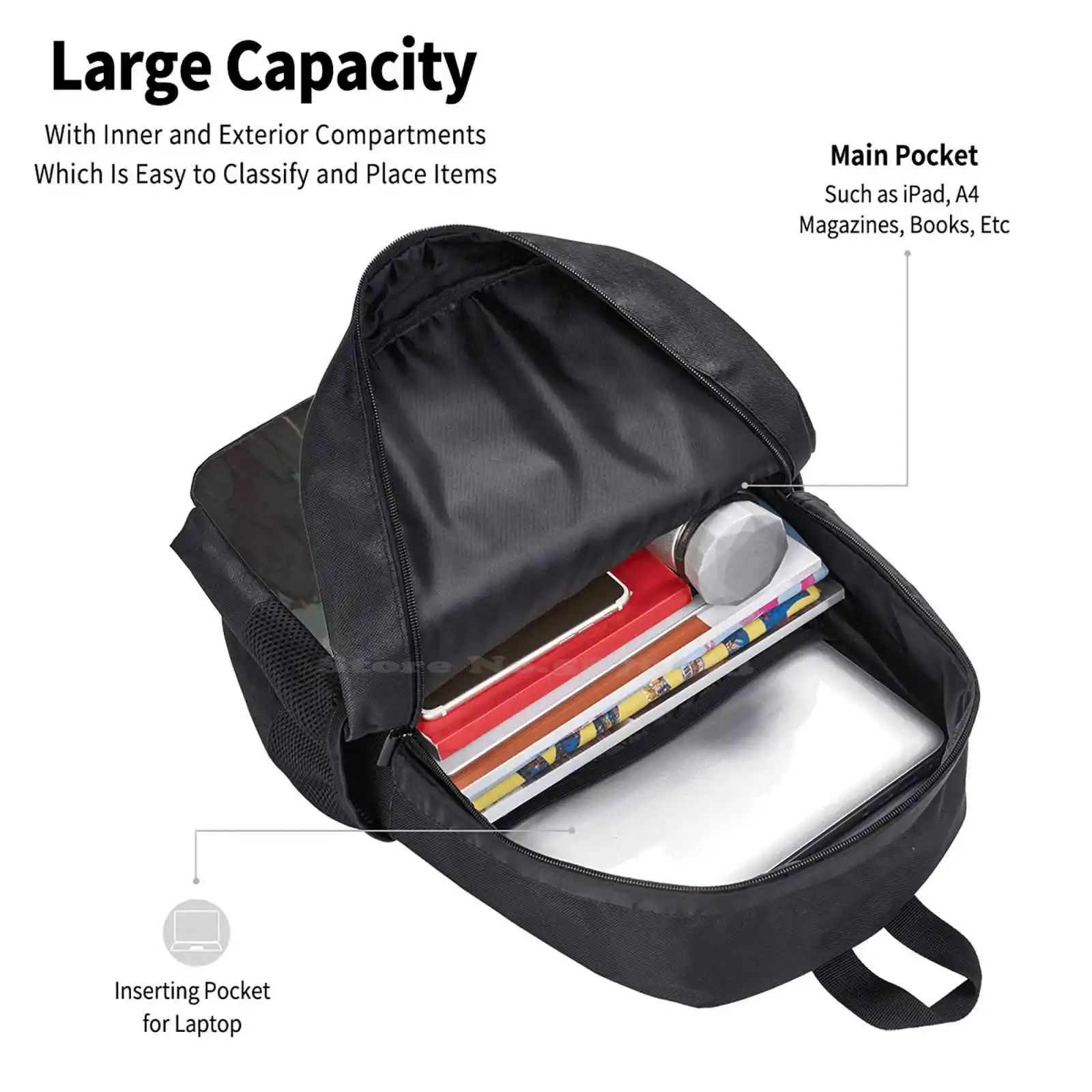 Наружная сумка-рюкзак для мужчин, женщин, девочек, подростков Dream Quiet Изображение 4