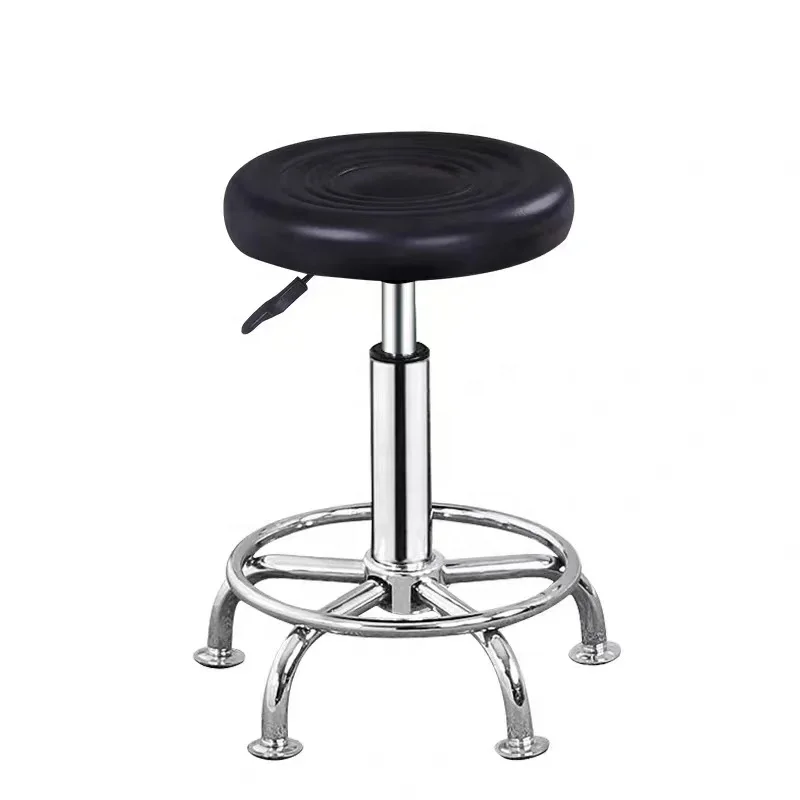 Оптовый высококачественный вращающийся салонный стул, парикмахерское кресло, современный регулируемый салонный стул со спинкой Изображение 1