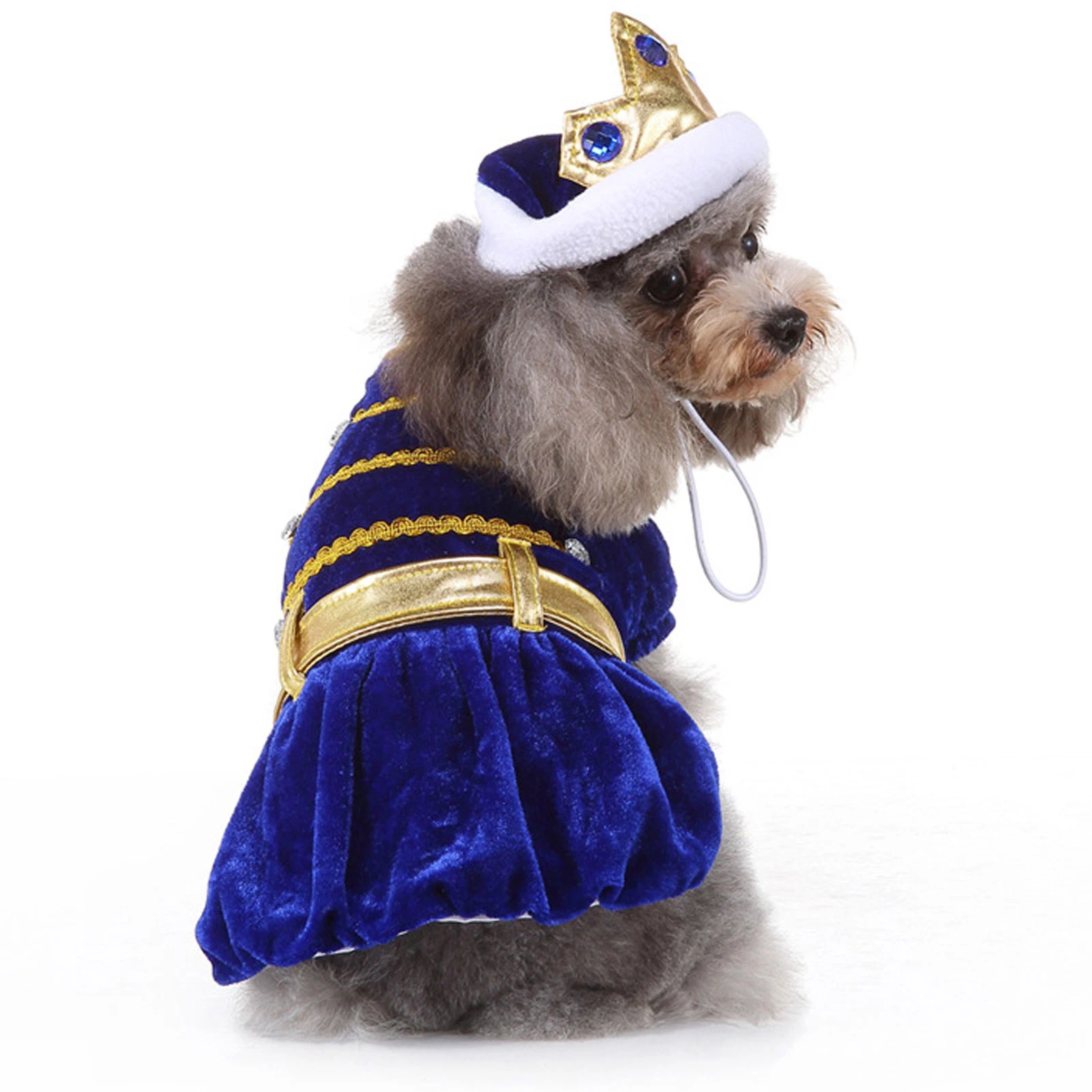 Рождественский костюм для милой собачки, костюм для собачьих фестивалей, шляпа, Рождественский наряд, зоотовары, Реквизит для фотосъемки. Изображение 1