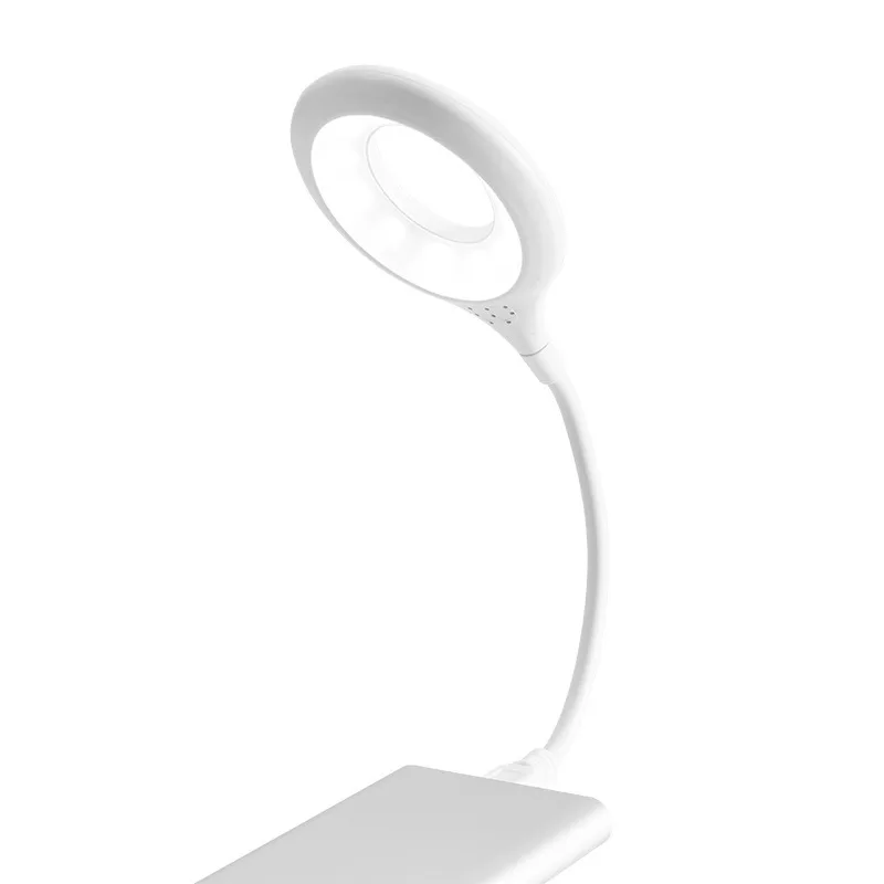 Светодиодная настольная лампа, портативная лампа-ночник, свободно складывающаяся настольная лампа, USB-лампа для чтения, защита глаз, энергосберегающая настольная лампа Изображение 5