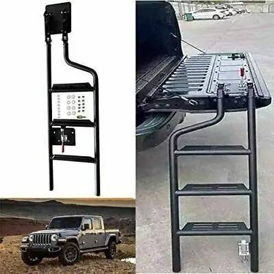 Стремянка для двери багажника пикапа, подходящая для Jeep Gladiator JT 2019-2024 гг. Изображение 1