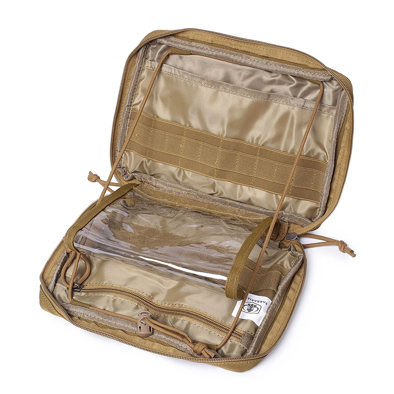 Тактический чехол Molle, военная сумка, Медицинский EDC, открытый аварийный набор, Сумки для хранения инструментов, аксессуары для кемпинга и охоты X5D Изображение 3