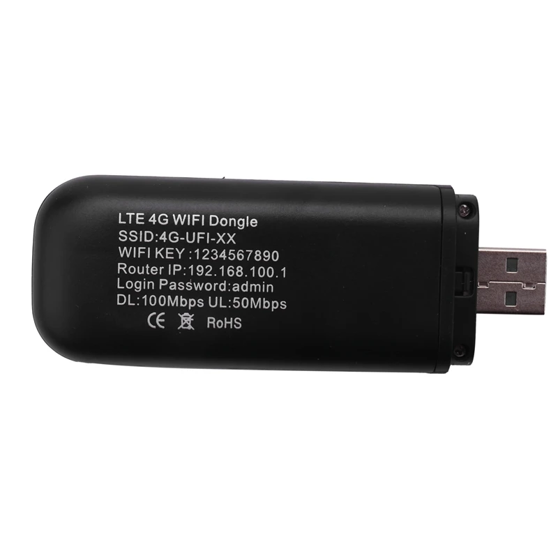 Топовый 2X 4G USB-Модем Wifi-Маршрутизатор USB-Ключ 150 Мбит/с Со Слотом Для SIM-карты Автомобильная Беспроводная Точка Доступа Карманный Мобильный Wifi Изображение 1